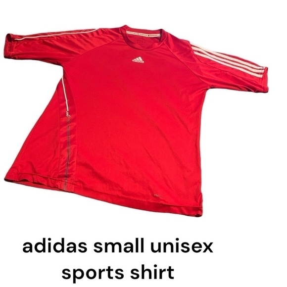 adidas Other - GUC Adidas Adipure Sport Shirt size Small red and white soccer football